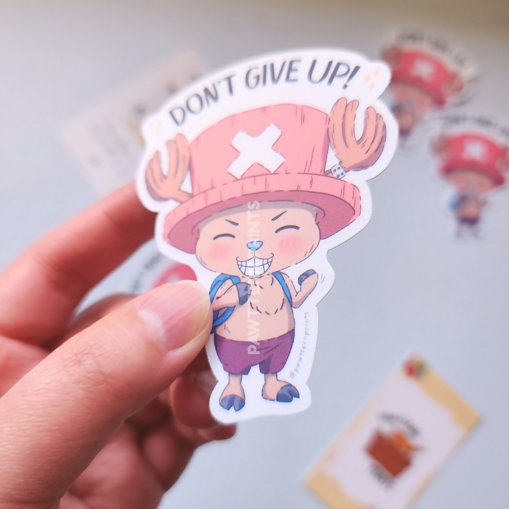 Chibi Chopper Matte Vinyl Die-cut Sticker