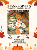 Thanksgiving Cookie Class