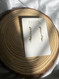 Sterling Opal Timeless Studs (14K GP)