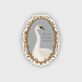 Midsummer Swan Sticker