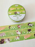 Kitties Touching Grass Washi Tape
