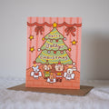 Holly Jolly Christmas Greeting Card