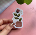Flora Coffee Mug Sticker