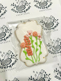 Floral Plaque Sugar Cooke