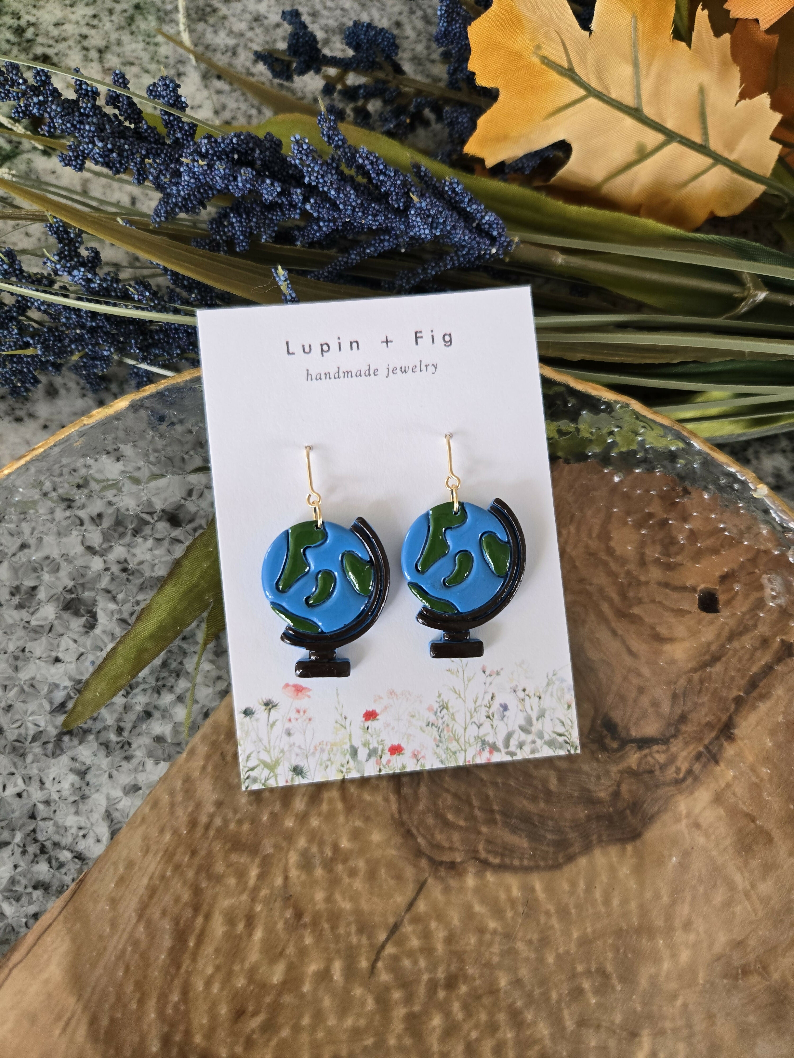 Globe Earrings