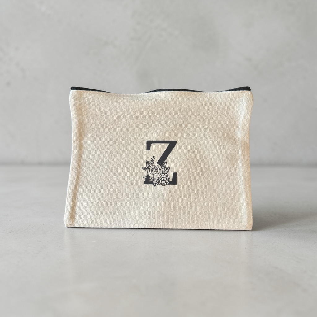 U, V, W, X, Y, Z - Monogram letter pouches