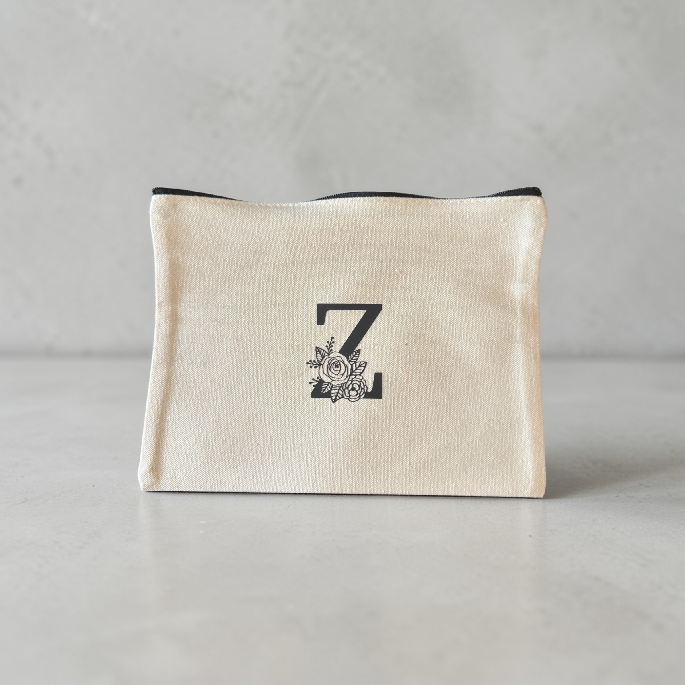 U, V, W, X, Y, Z - Monogram letter pouches