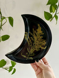 Crescent Moon Pressed Flower Tray