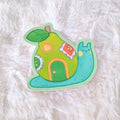 Pear Snail Vinyl Sticker