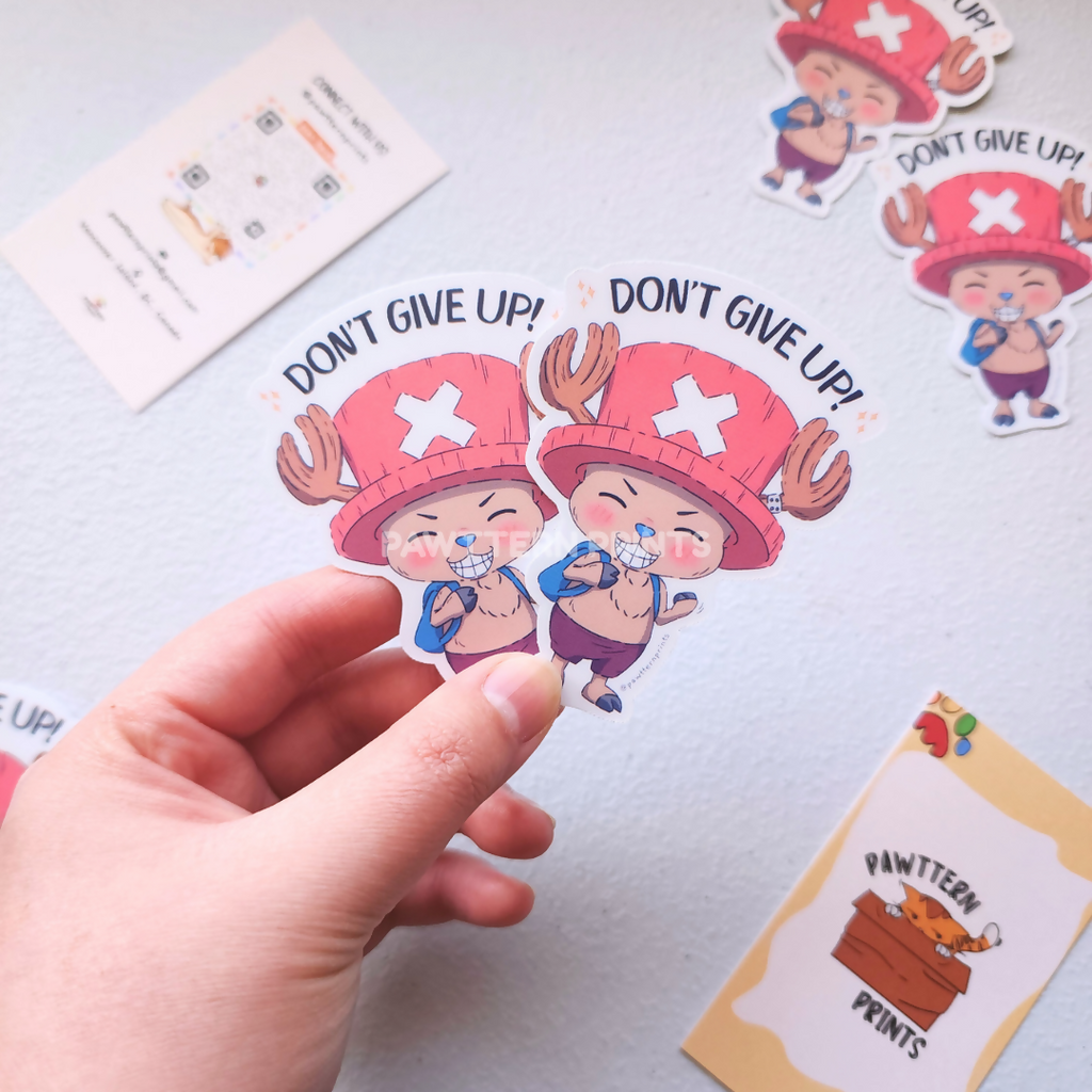 Chibi Chopper Matte Vinyl Die-cut Sticker