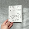 goodbye card - dog