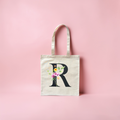R Monogram tote bag