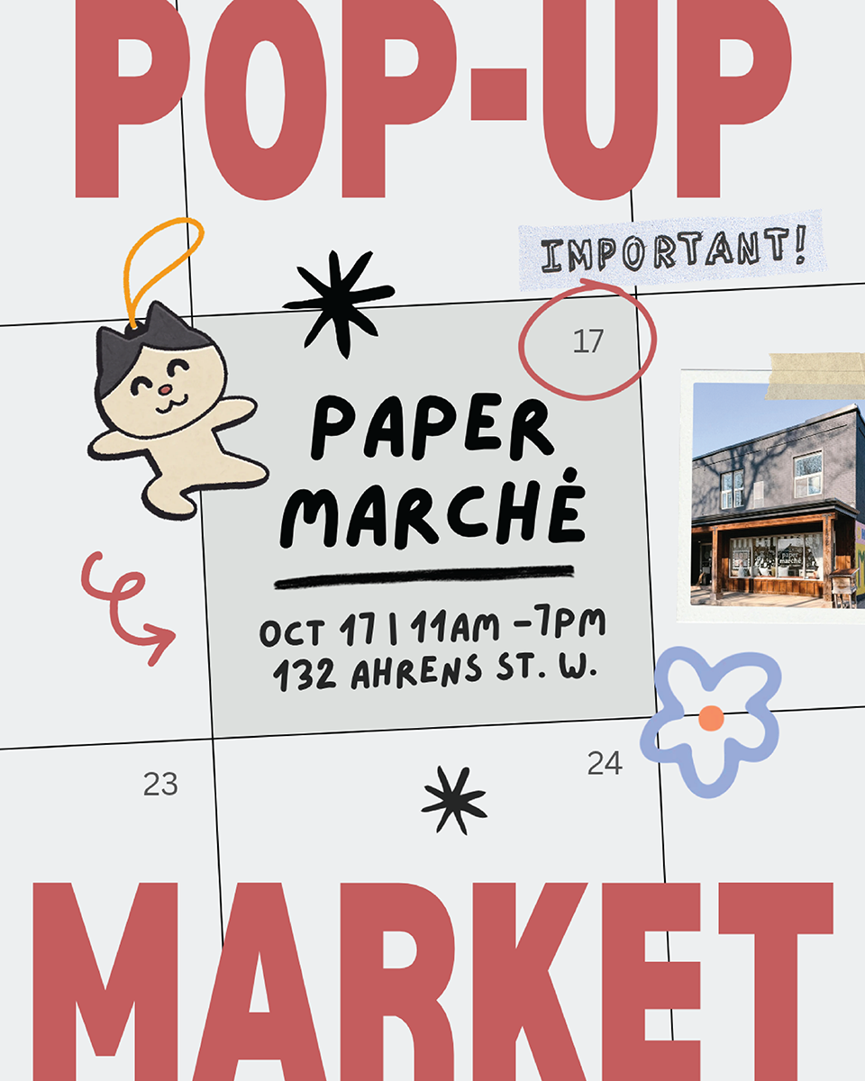 Pop-Up Market at Paper Marché