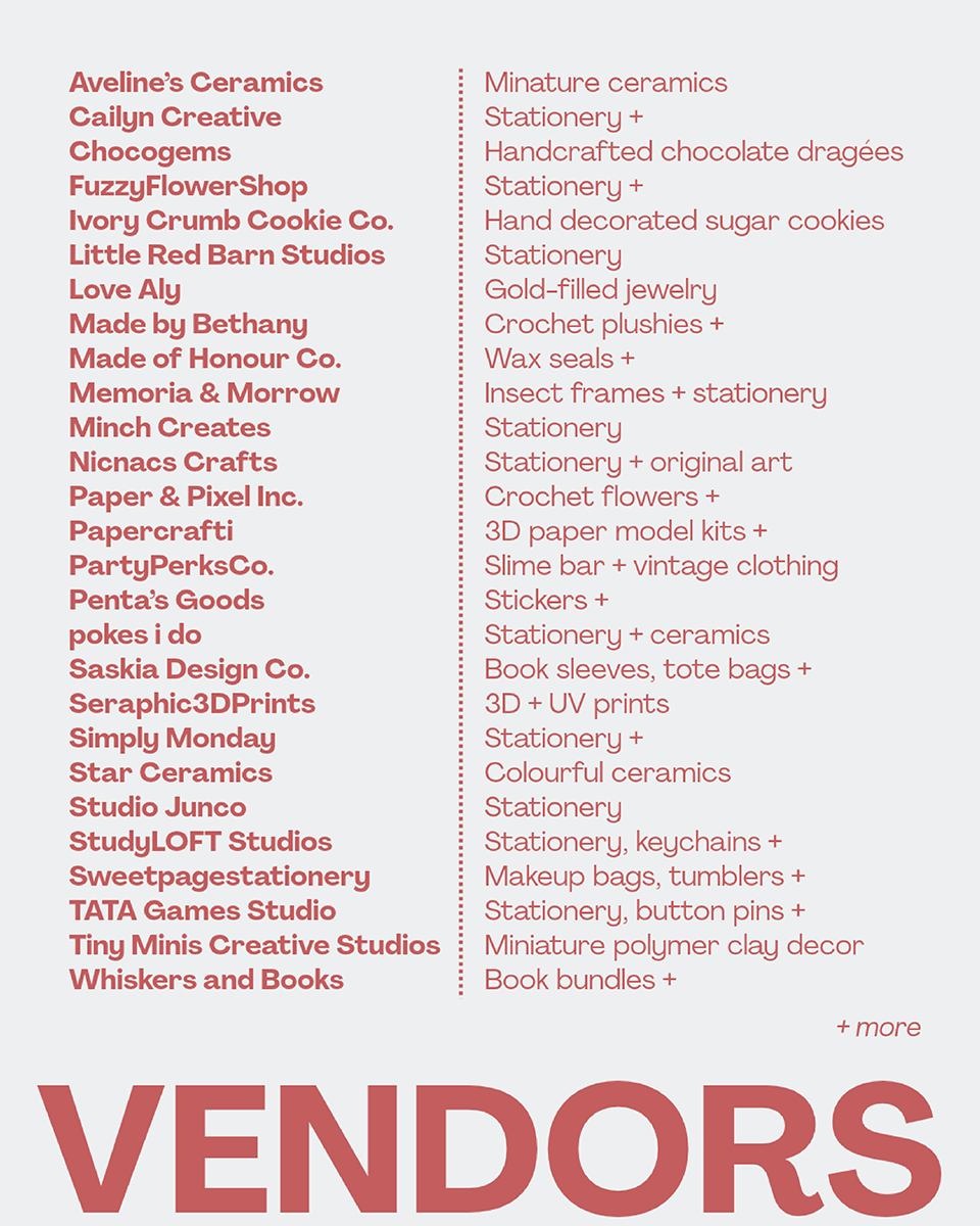 Pop-Up Market at Paper Marché
