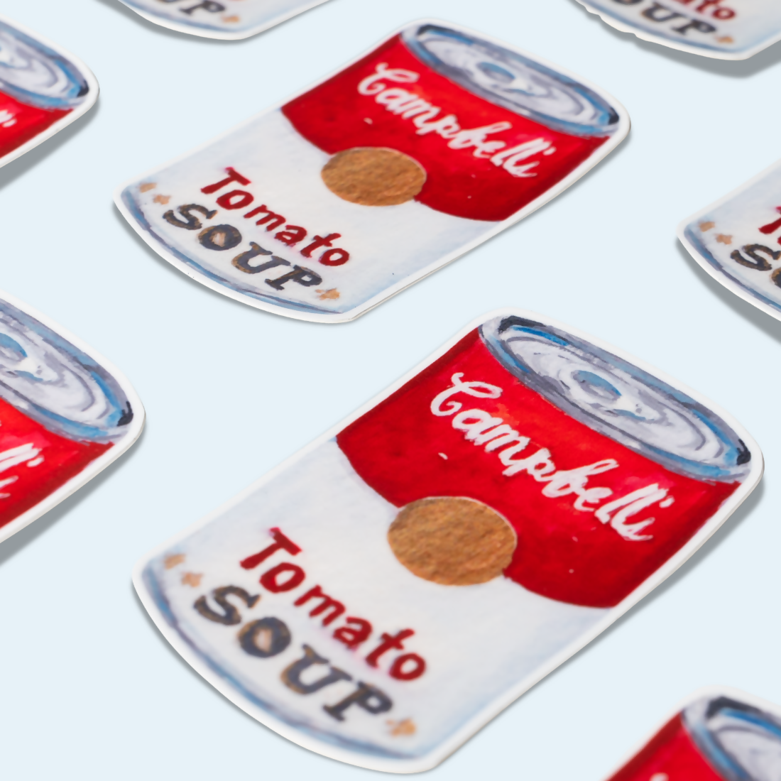 Soup Can Vinyl Sticker