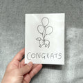 congrats card - dog