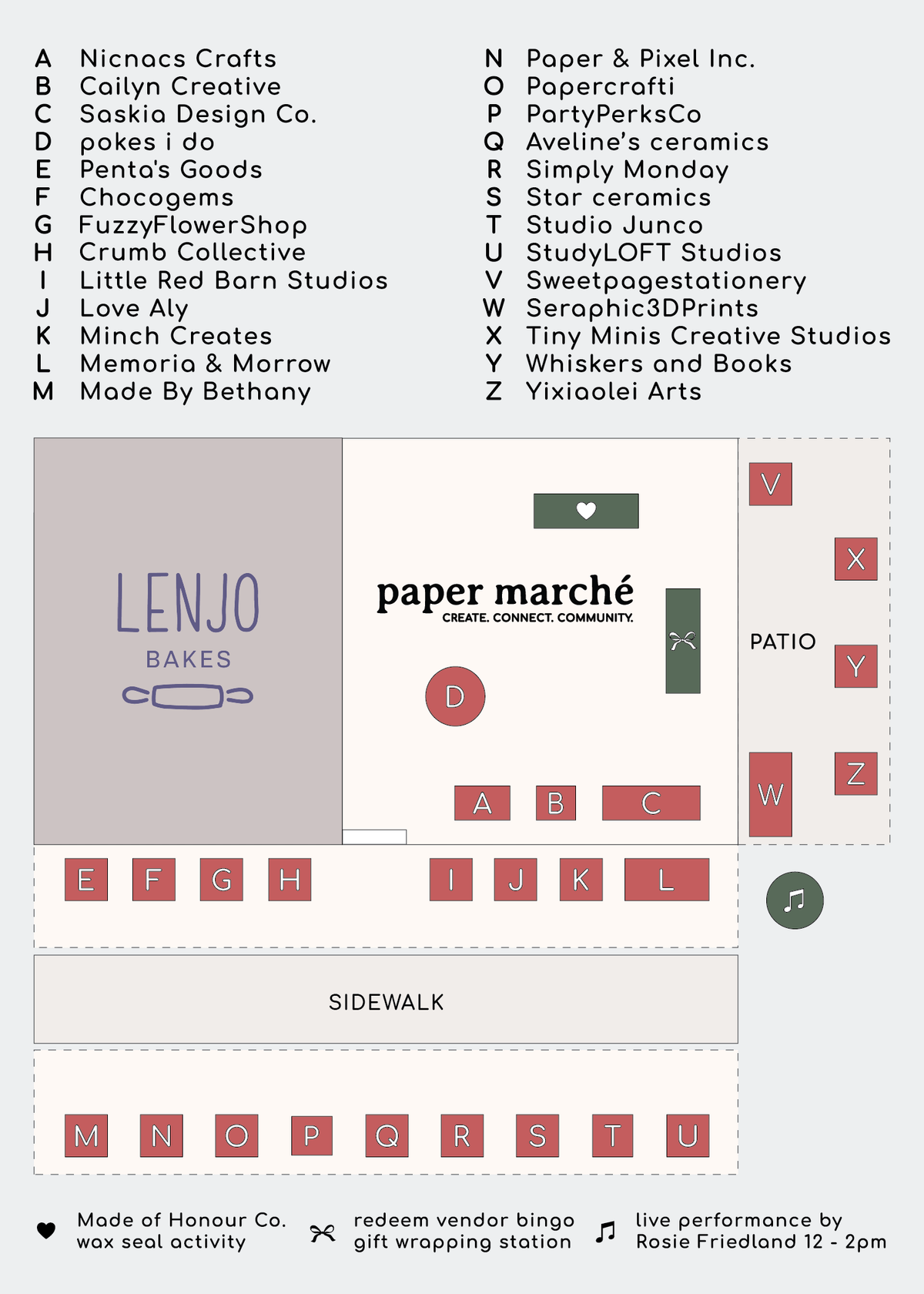 Pop-Up Market at Paper Marché
