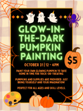 Glow-In-The-Dark Pumpkin Painting