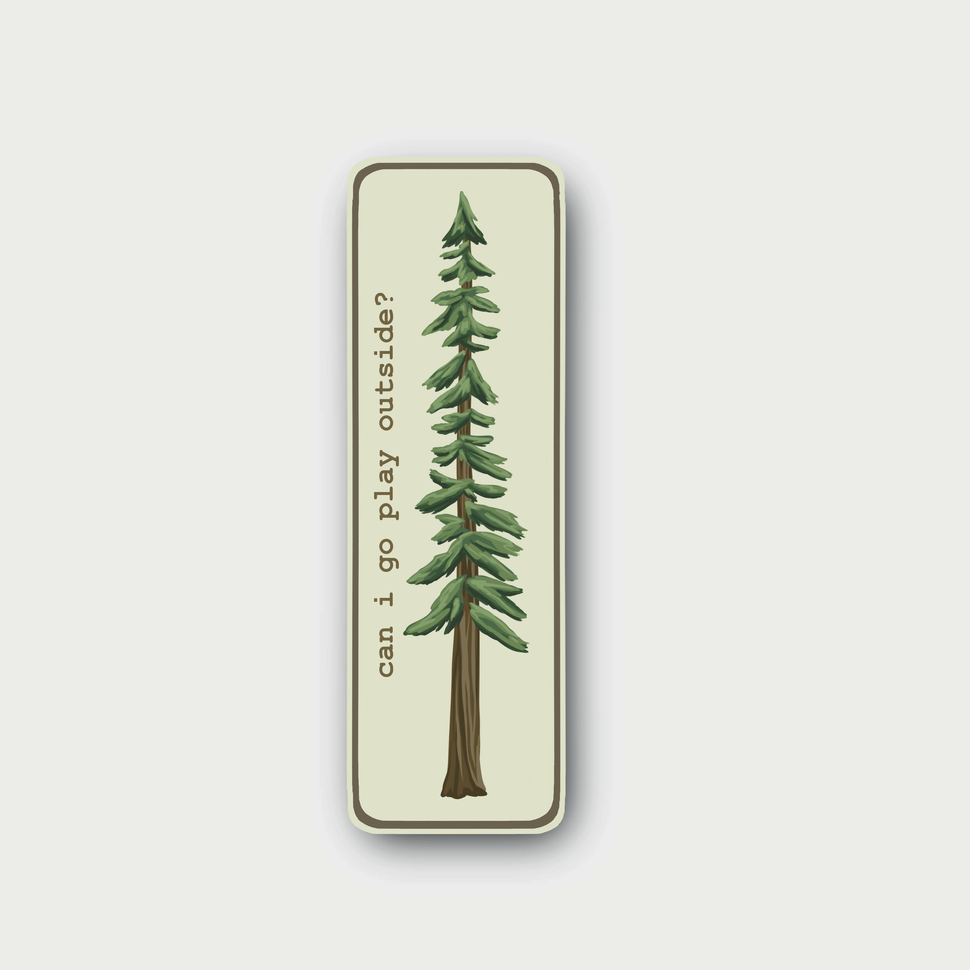 Play Outside Sticker