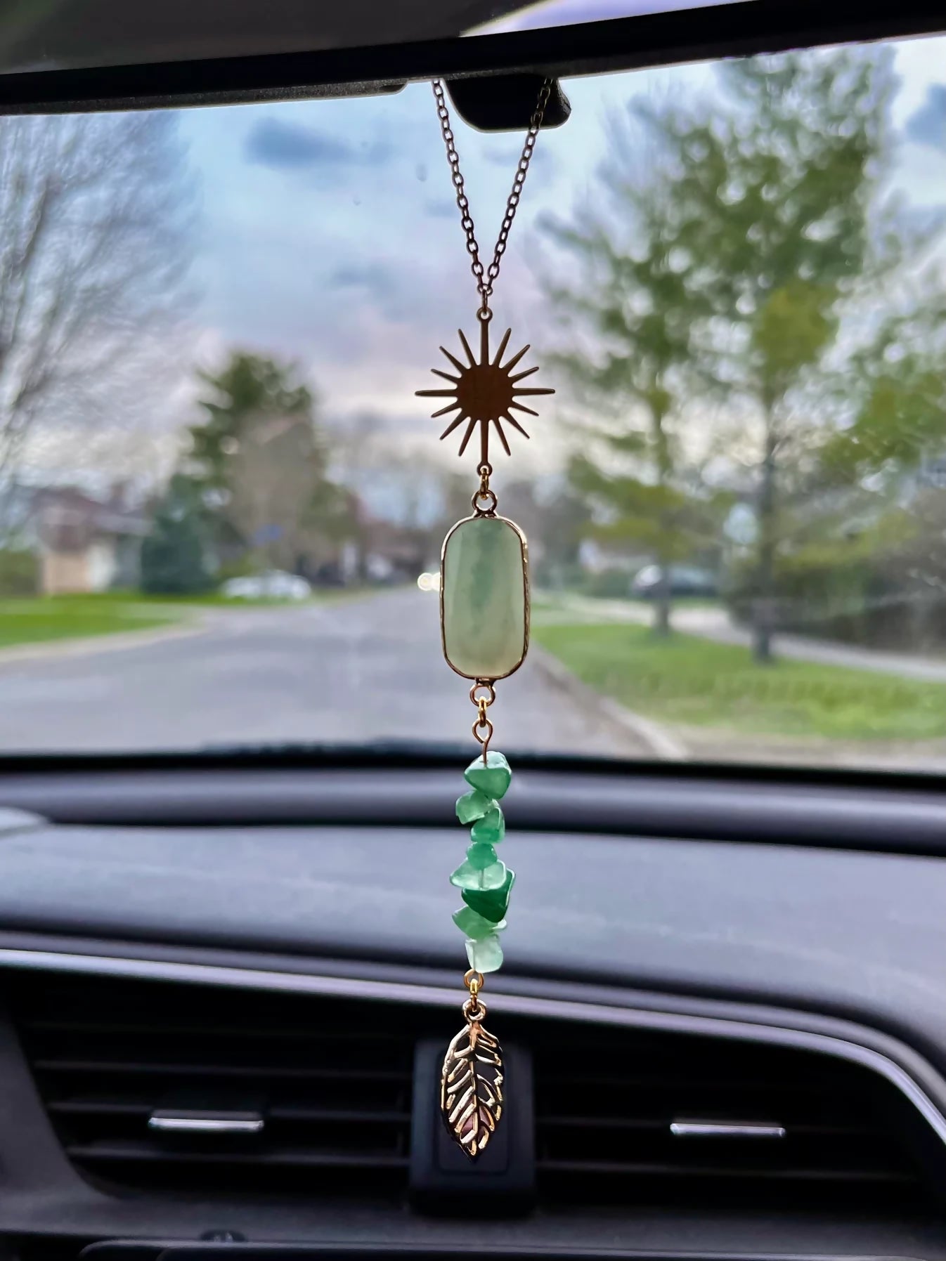 Stone Car Charm