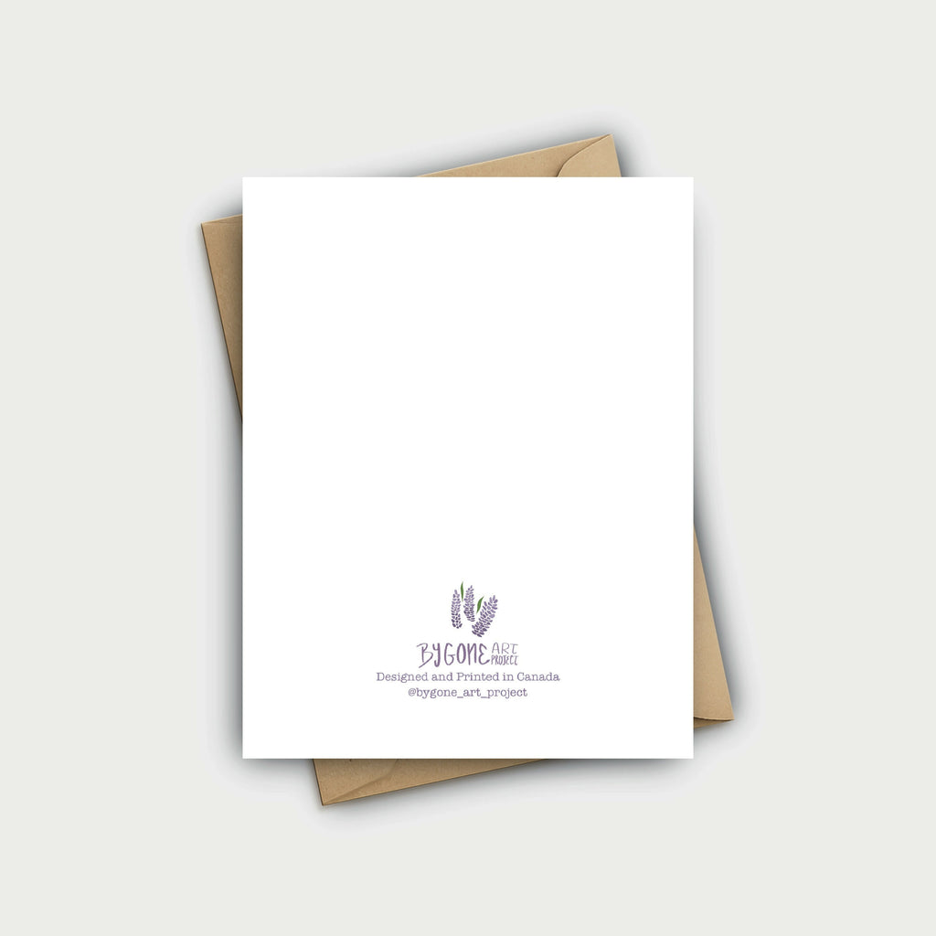 Flower Lupine Card