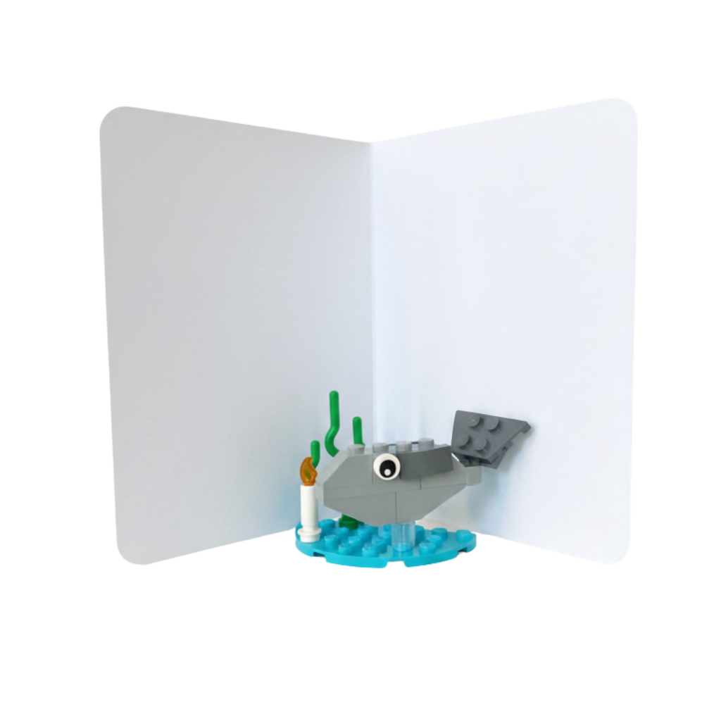 "This is your birthday cod" ~ Card with Lego