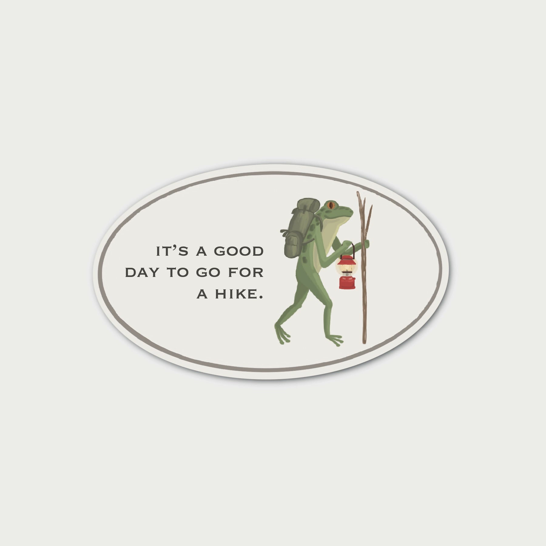 Go for a Hike Sticker