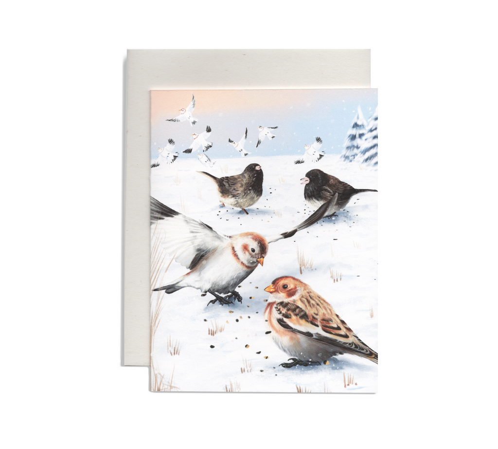 Arctic visitors | greeting card