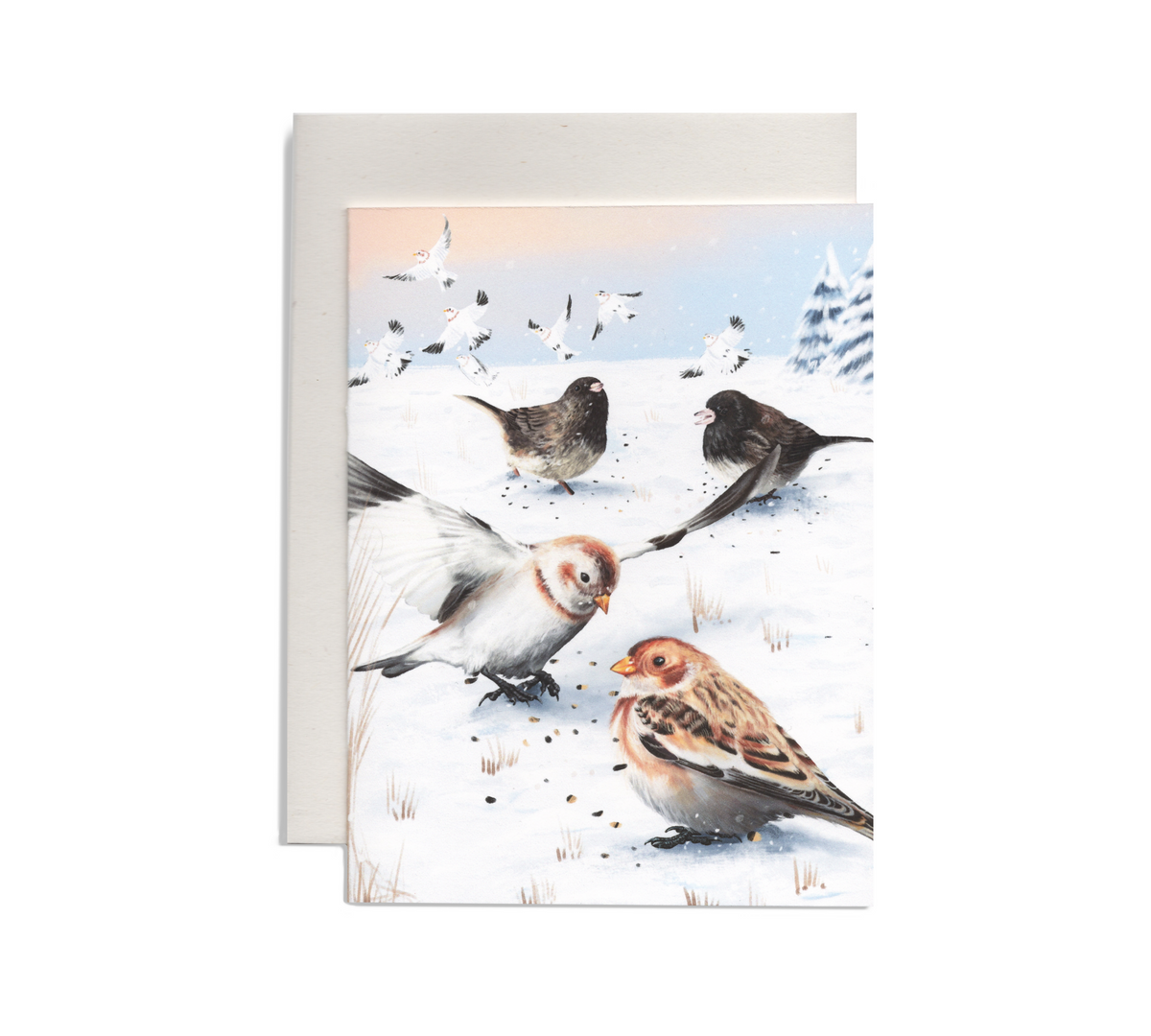 Arctic visitors | greeting card