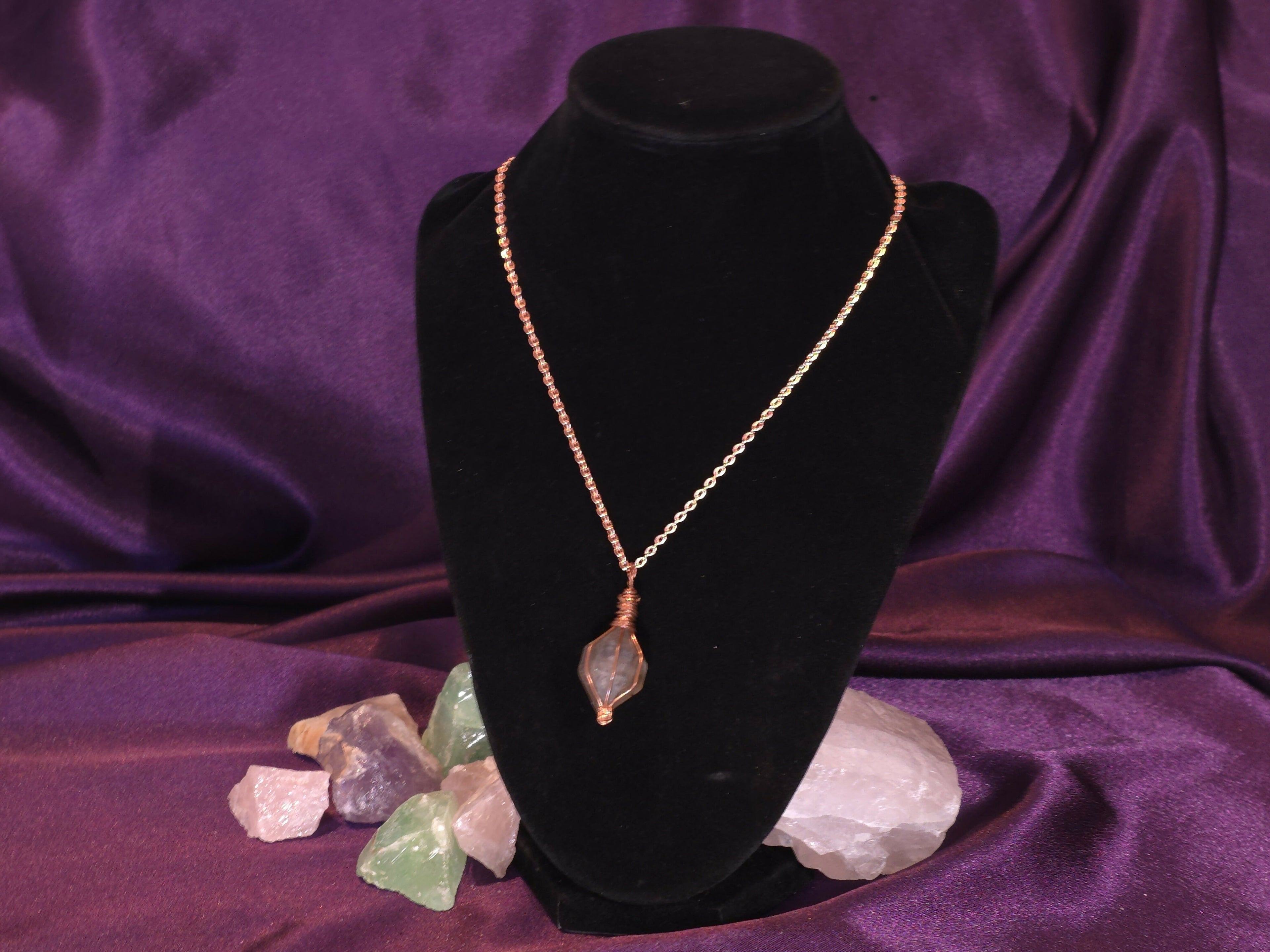 Smoky Quartz Point Necklace
