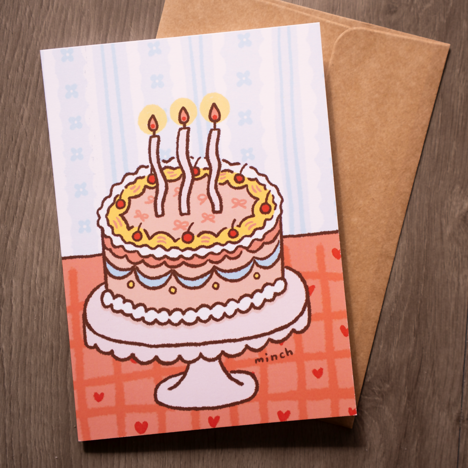 Celebratory Cake Greeting Card