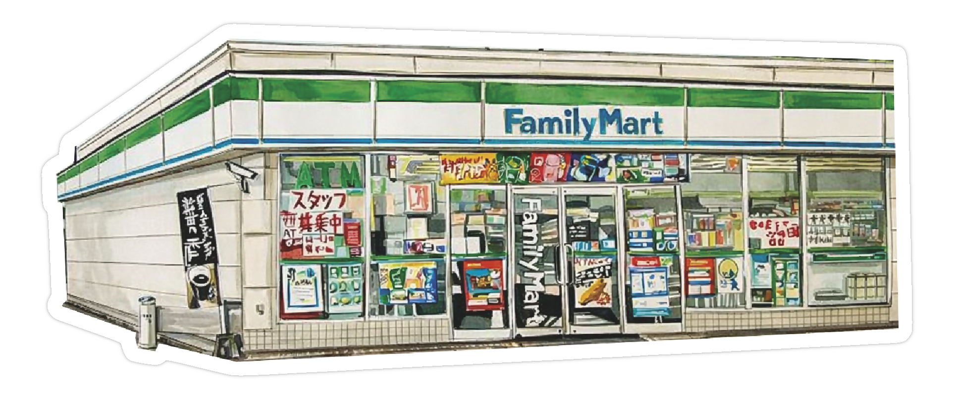 Family Mart Sticker
