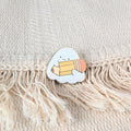 Pencil Ghost Enamel Pin