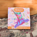 Holo Flower Frog Sticker