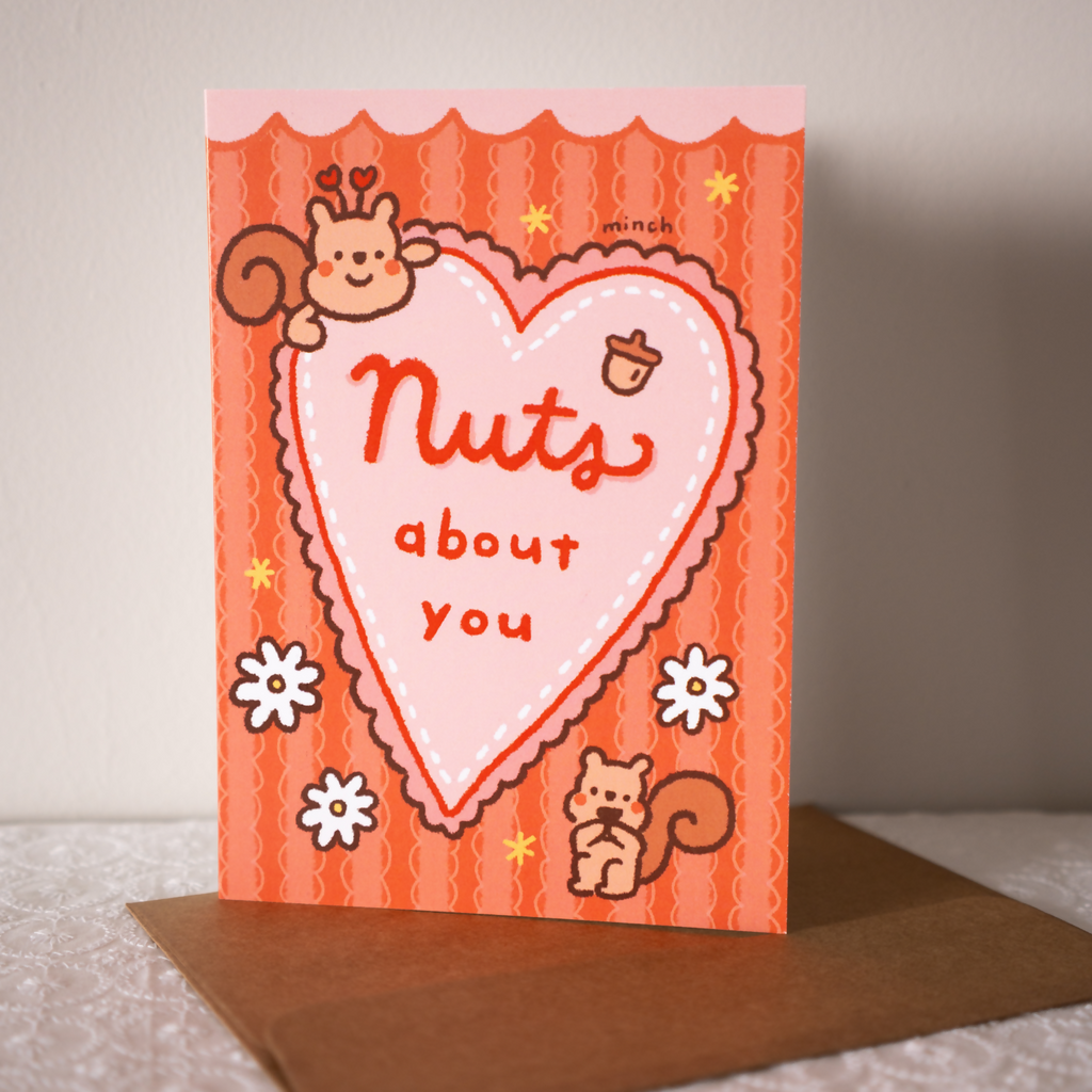 Nuts About You Greeting Card