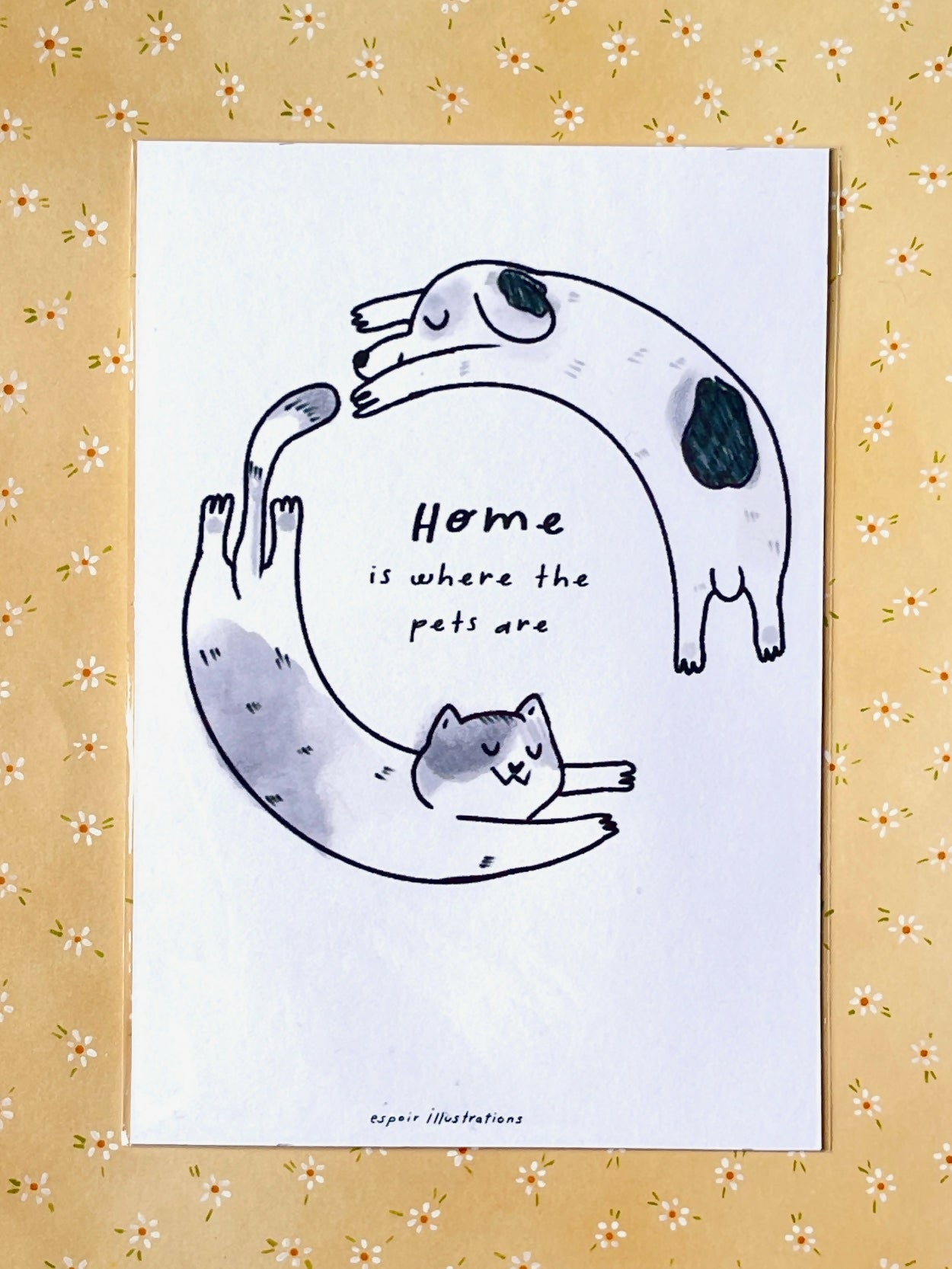 Home is Where the Pets Are Print