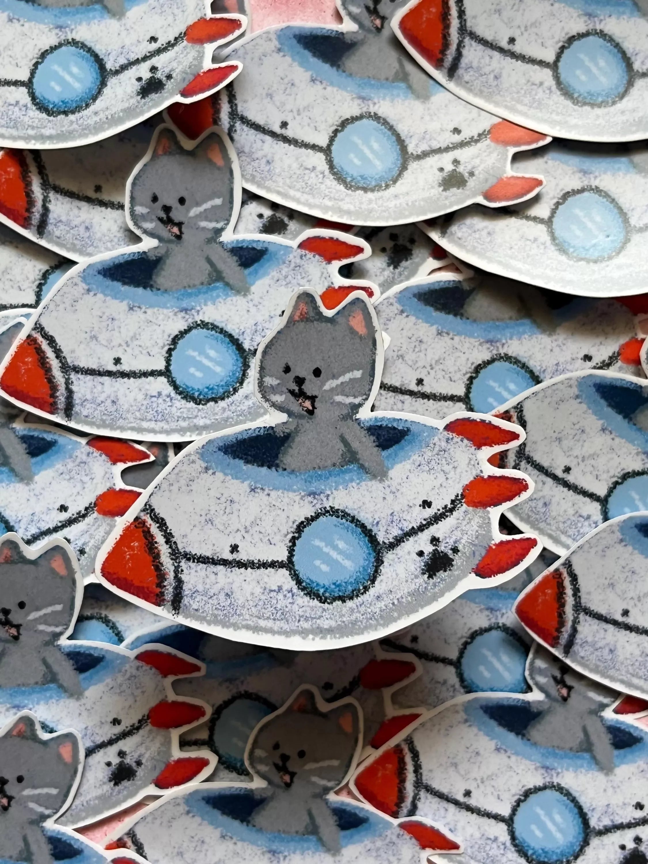 Space Cat Sticker