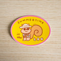 Summertime in the Loo Die Cut Sticker