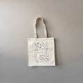 Tote bag ideal for artists, teacher or student