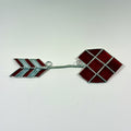 Angular Arrow of Love (Heart Arrow) (Stained Glass)