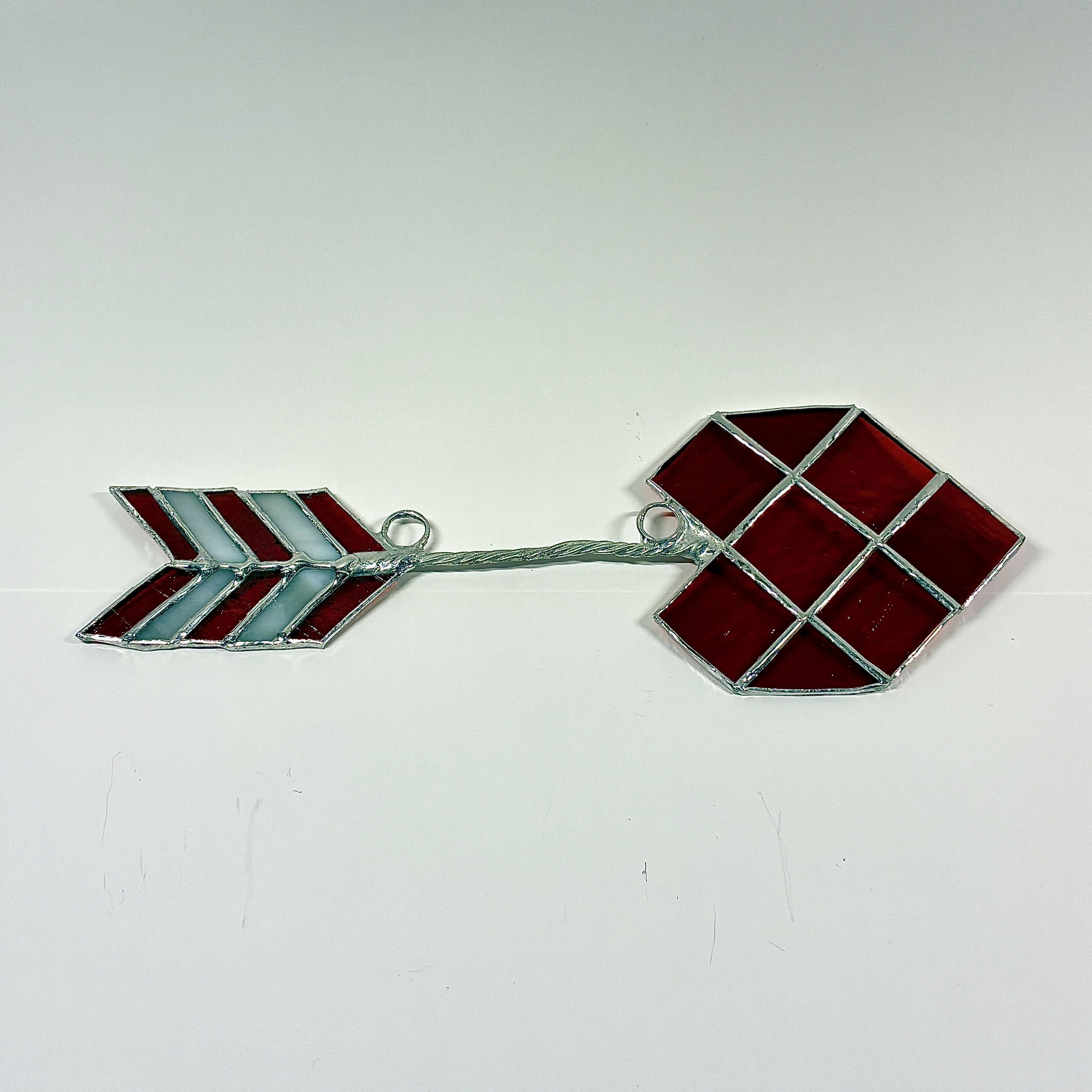 Angular Arrow of Love (Heart Arrow) (Stained Glass)