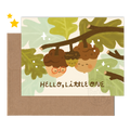 Hello Little One Acorns Greeting Card