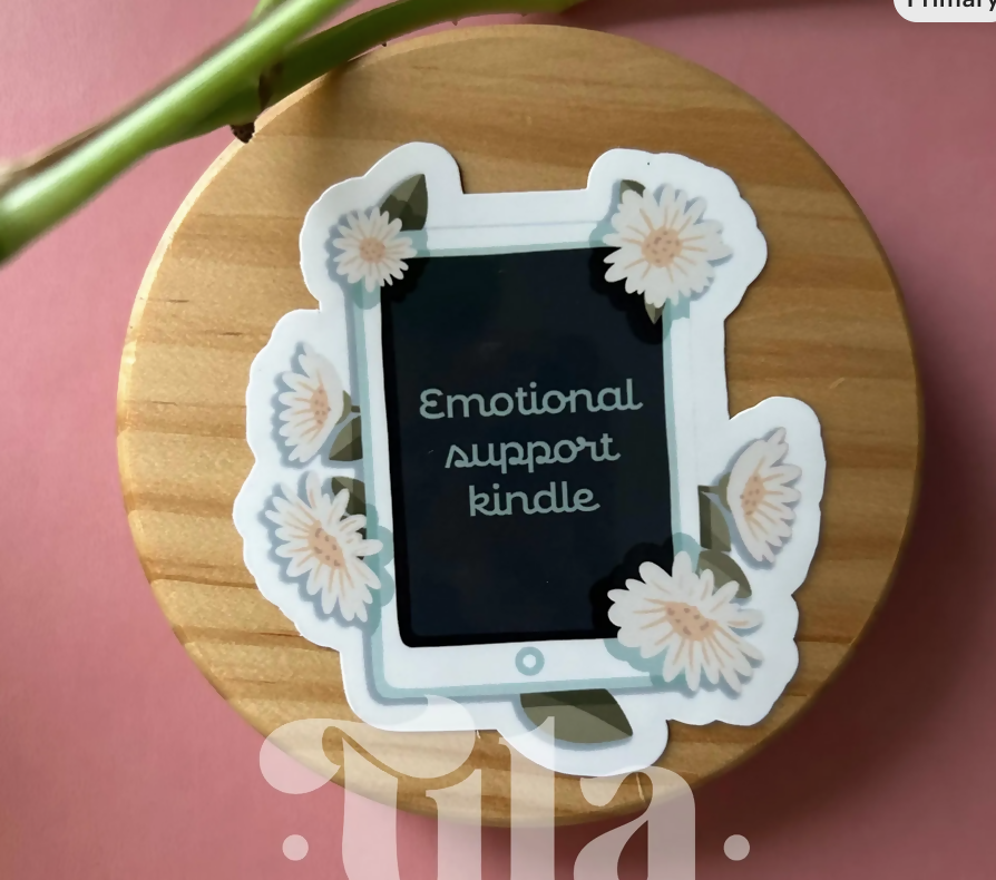Emotional Support kindle Stickers