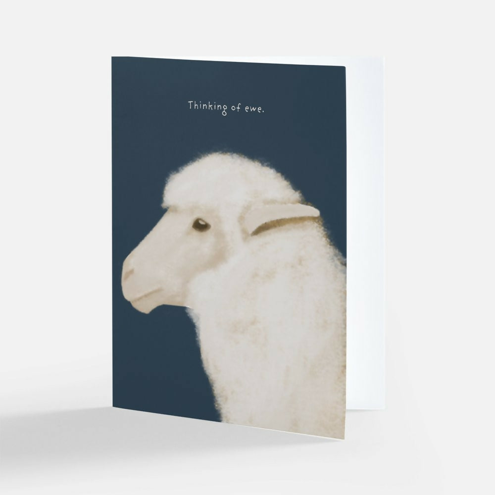 Thinking of Ewe Greeting Card