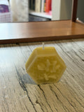 Small Honeycomb Pillar Candle