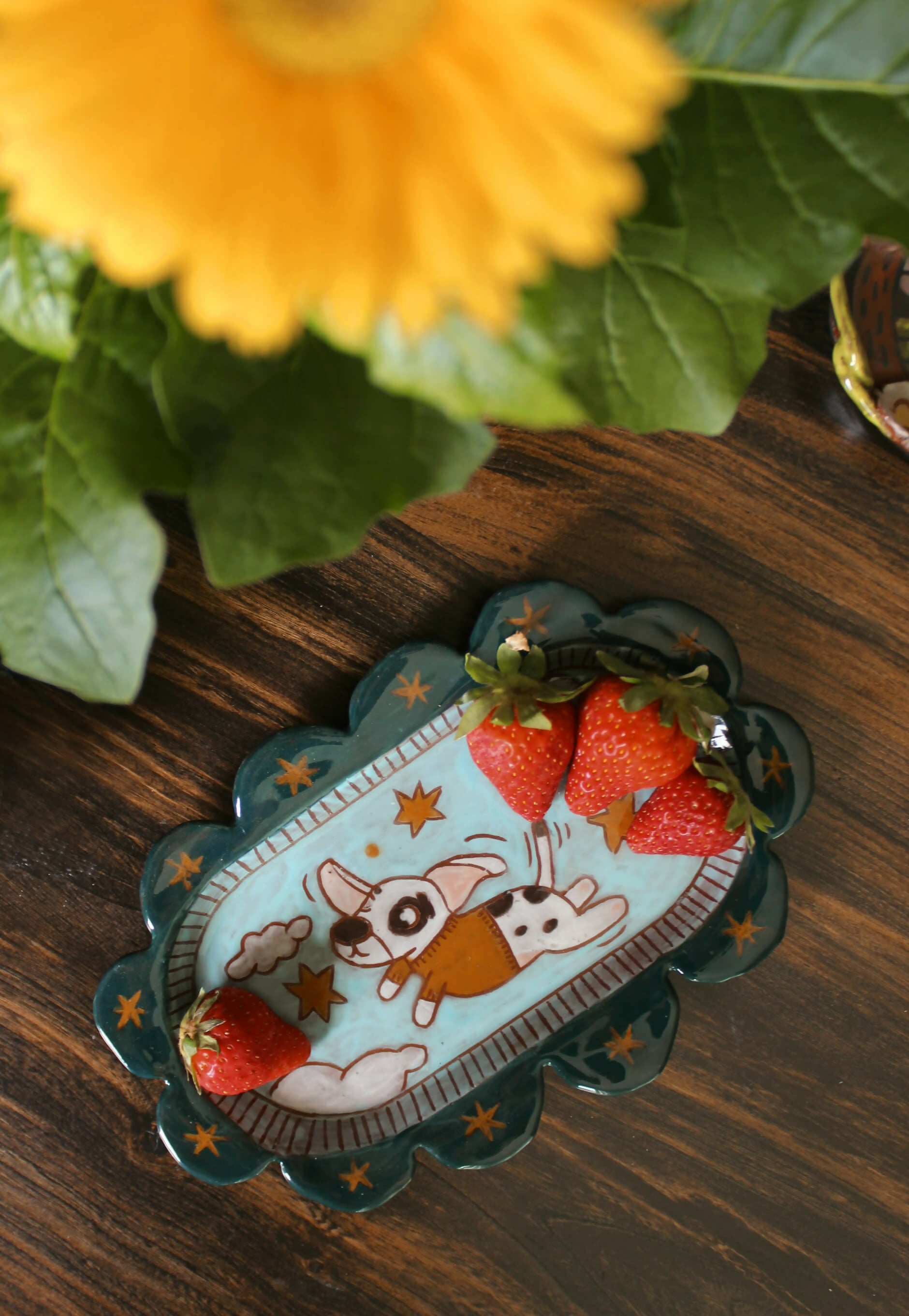 Wondrous Wilber Ceramic Plate