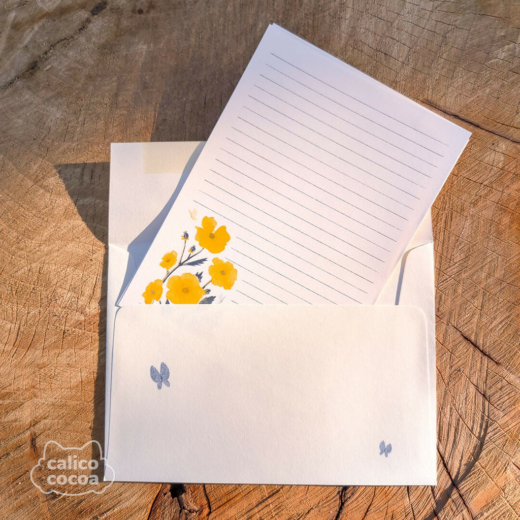 Dreams of Orange Avens: A Letter Writing Set