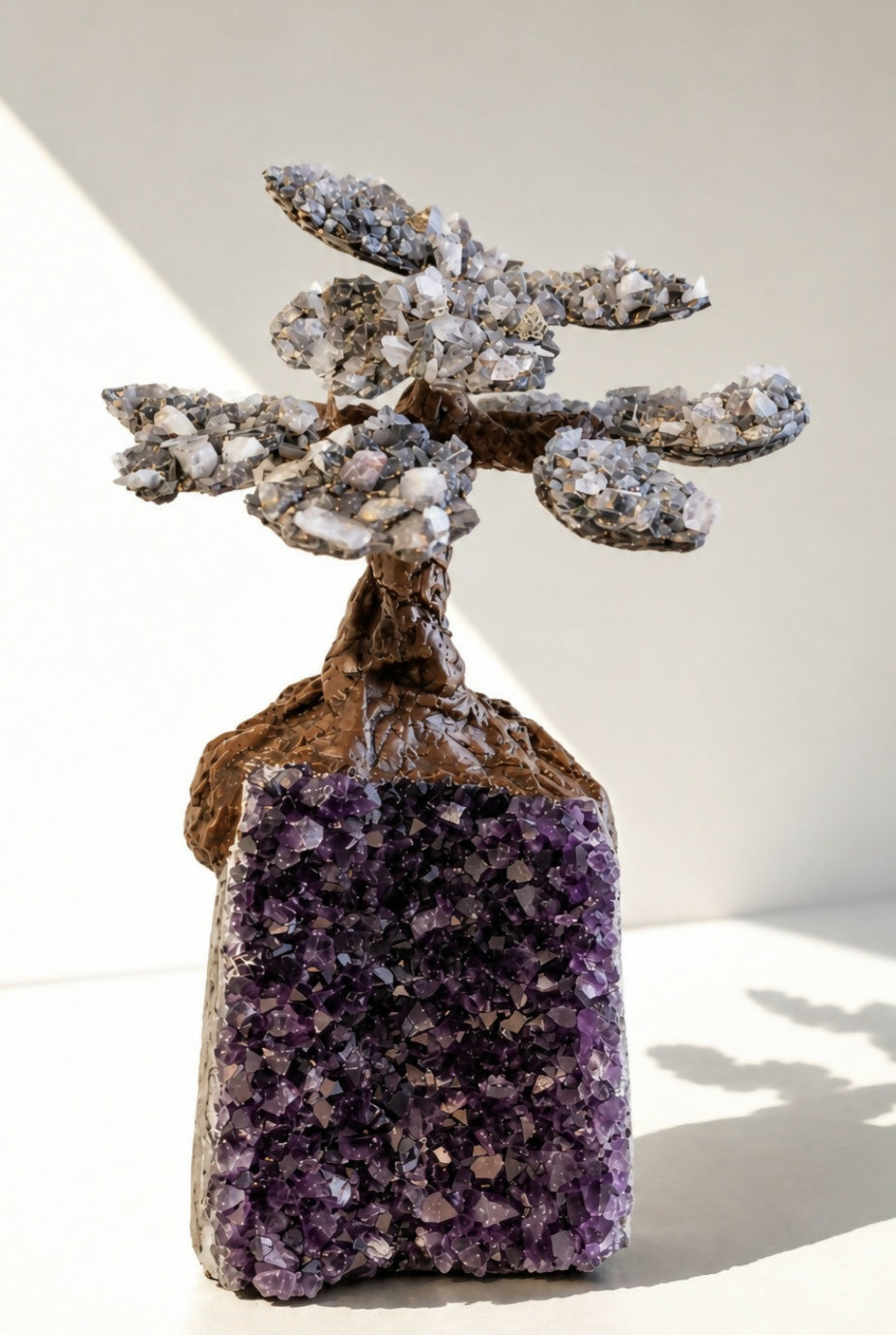 Amethyst, Apophyllite