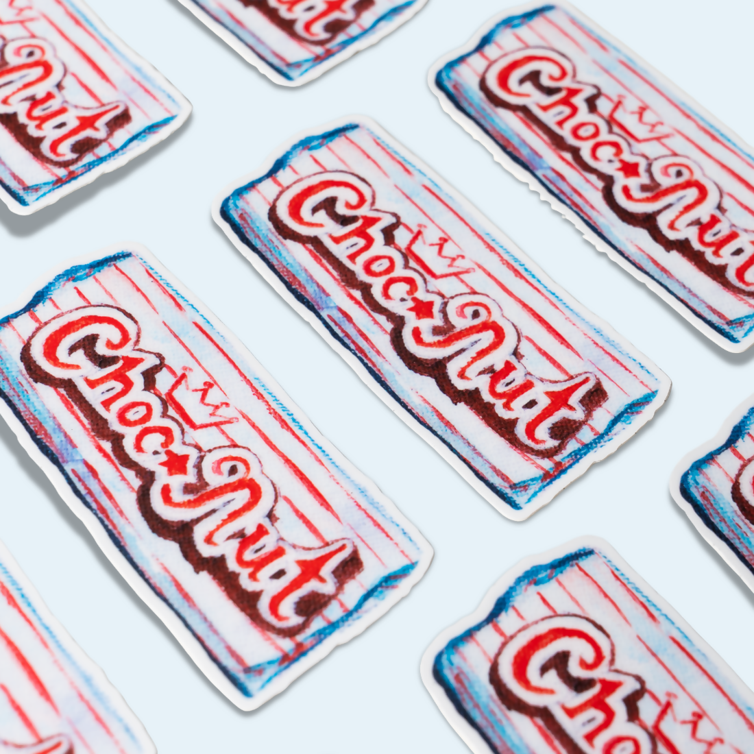 Chocnut Vinyl Sticker