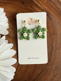 Tortoise earrings